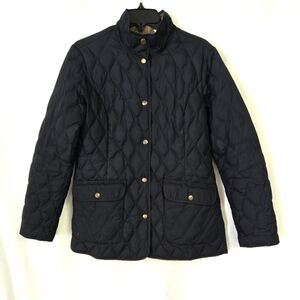 Eddie Bauer Black Quilted Puffer Jacket